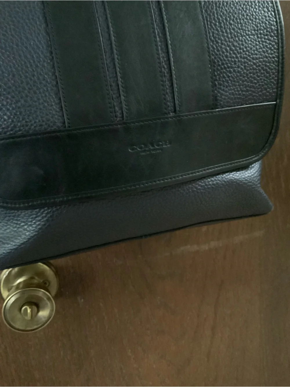 COACH Bond Navy Messenger Bag Unisex Bag F56666. Good condition.